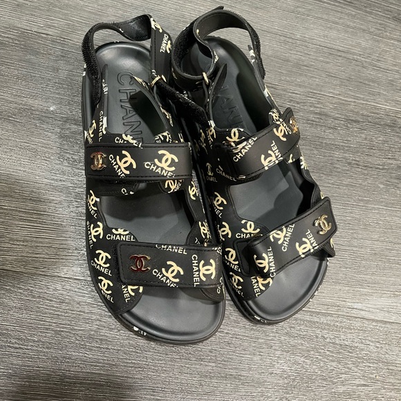 Dad Sandals with Gold Accents - Picture 6 of 12